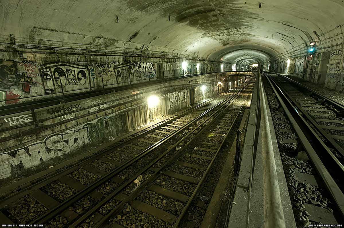 Тоннели парижского метрополитена - Petrograff